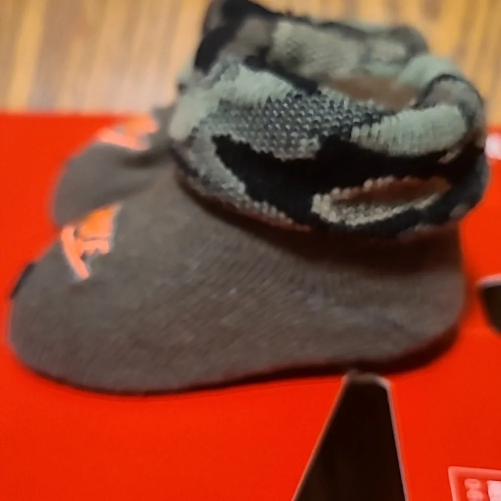 Nike Baby Booties with Camo Design 0-6 Months